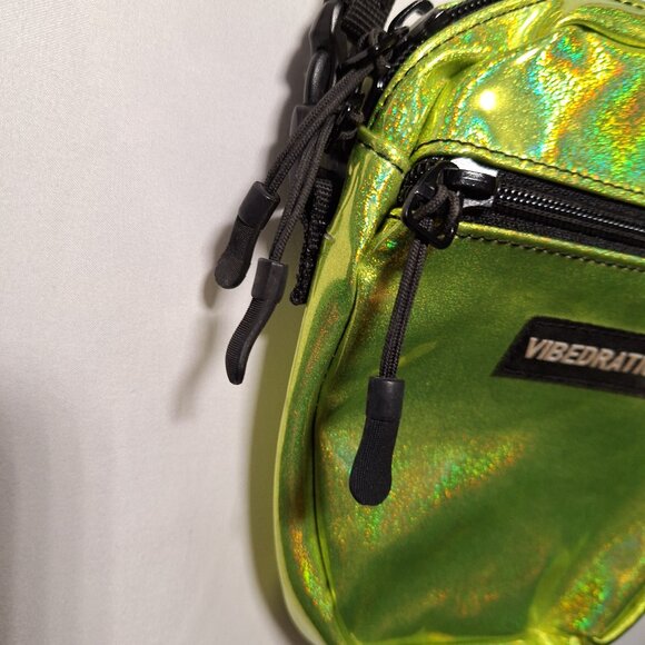 Vibedration Messenger/Crossbody Bag - yellow-green glitter - used - Picture 11 of 11
